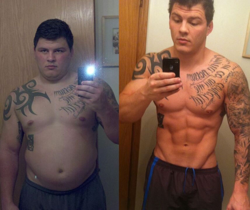 We weaken with Keto Black before and after