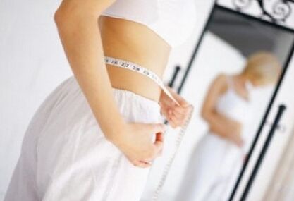 Losing weight in a diet